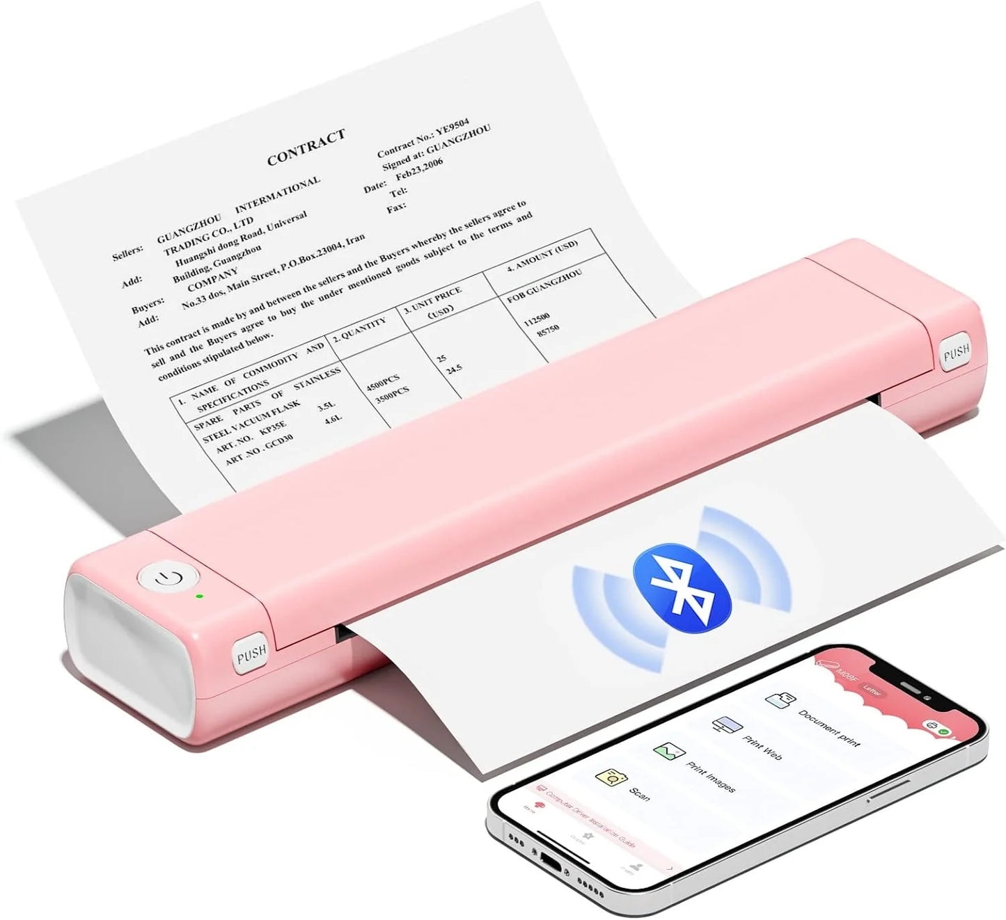 HomeLova | Imprimante Portable Sans FIl pour Téléphone et Ordinateur