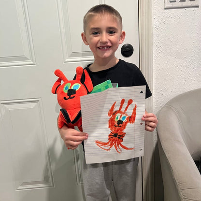 Drow | Peluche personalisé à partir d'un dessin