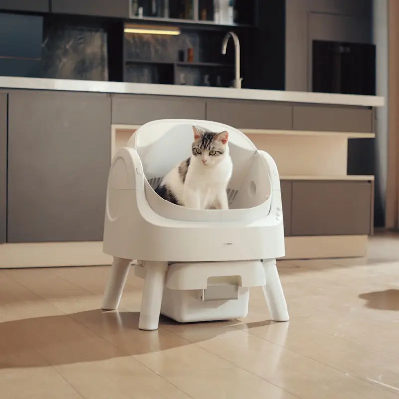 PetPivot | Litière à Nettoyage Automatique