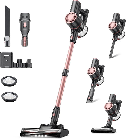 HomeLova | Aspirateur Sans Fil Rose