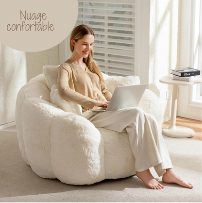 Breez | Canapé de sol en Peluche (1 ACHETÉ = 1 OFFERTE)