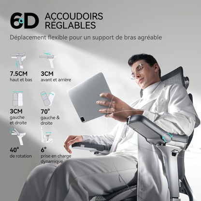 HomeLova | Chaise de bureau 3-en-1