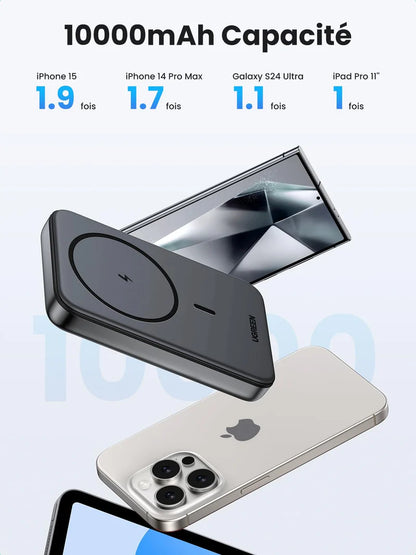 Batterie externe magnétique UGREEN 10