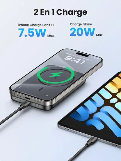 Batterie externe magnétique UGREEN 10