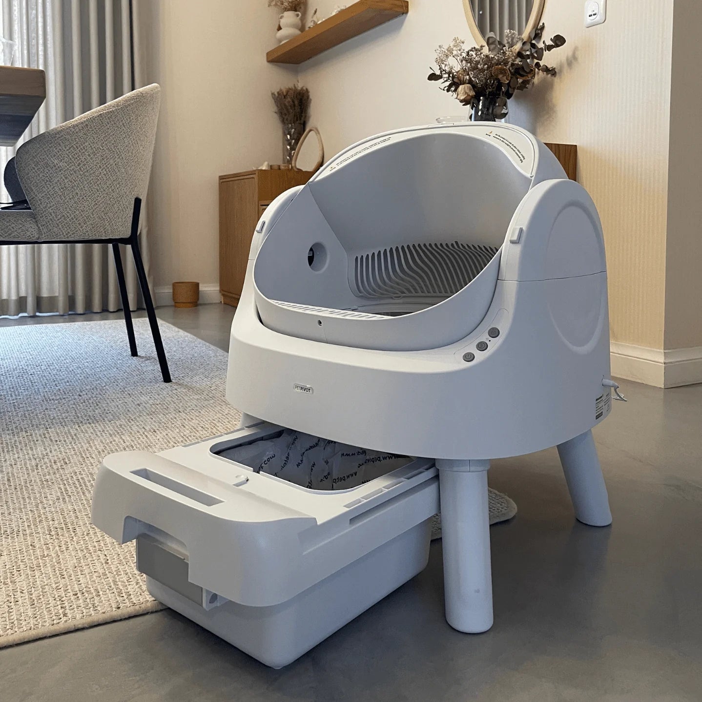 PetPivot | Litière à Nettoyage Automatique
